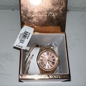 Micheal Kors watch rose gold